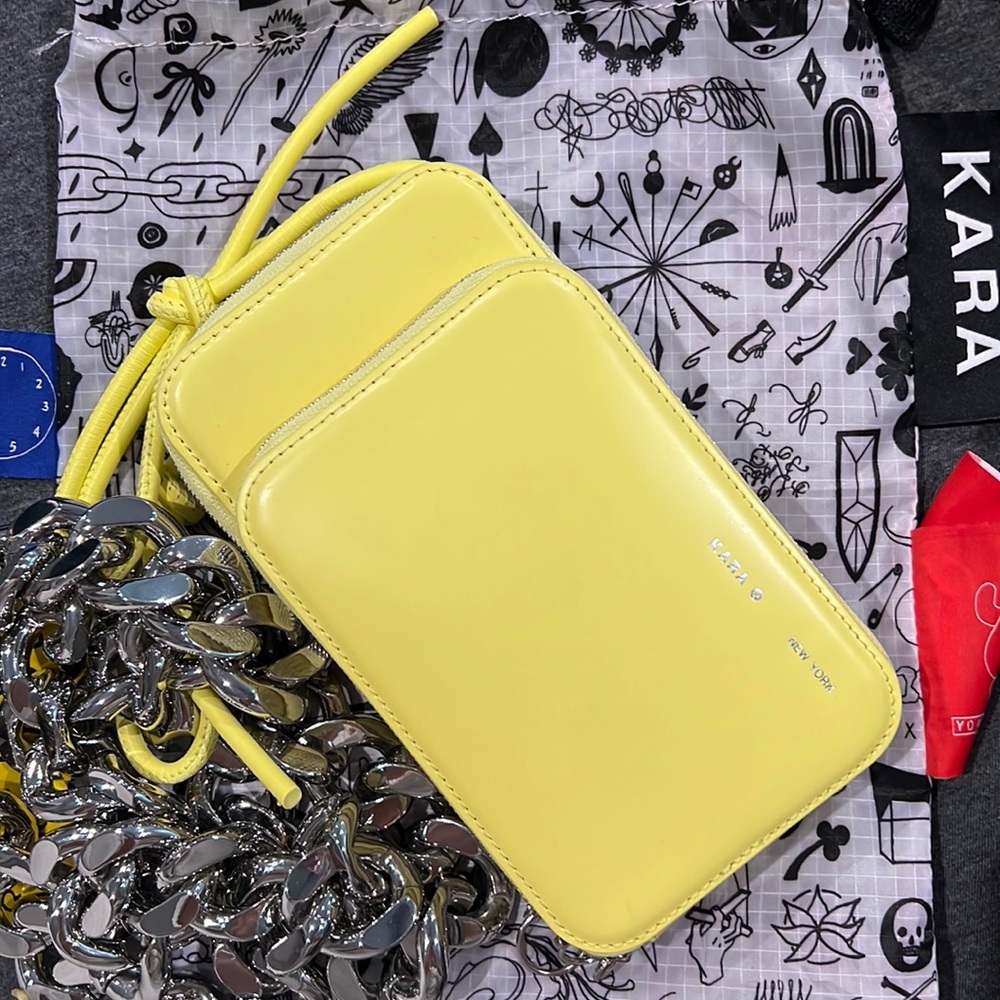 KARA NY Duplex Phone case in Butter Yellow